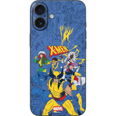 Marvel X-Men Team iPhone 16 Plus Skin